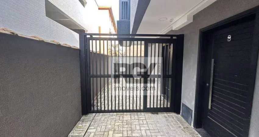 Casa com 2 dormitórios à venda, 116 m² por r$ 650.000,00 - marapé - santos/sp