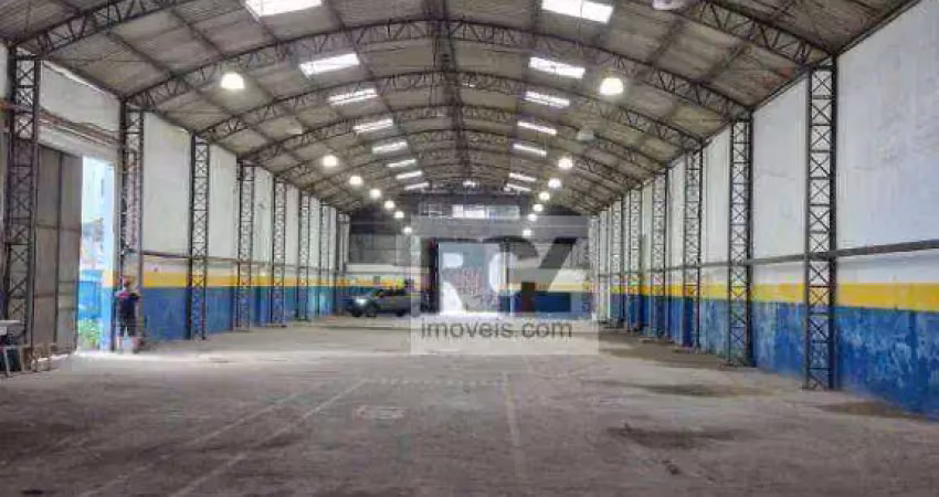 Galpão à venda, 1100 m² por r$ 5.499.000,00 - paquetá - santos/sp