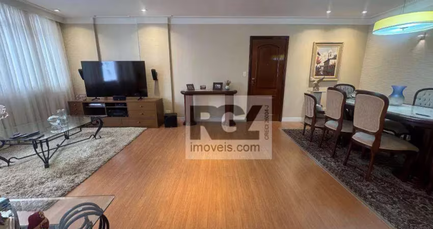 Apartamento com 3 dormitórios à venda, 148 m² por r$ 1.050.000,00 - ponta da praia - santos/sp