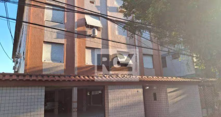 Apartamento com 2 dormitórios à venda, 65 m² por r$ 350.000,00 - embaré - santos/sp