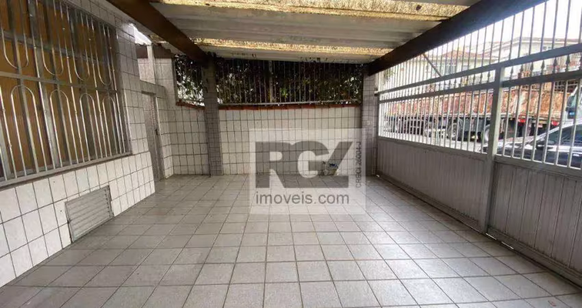Casa com 3 dormitórios para alugar, 142 m² por r$ 9.500,00/mês - ponta da praia - santos/sp
