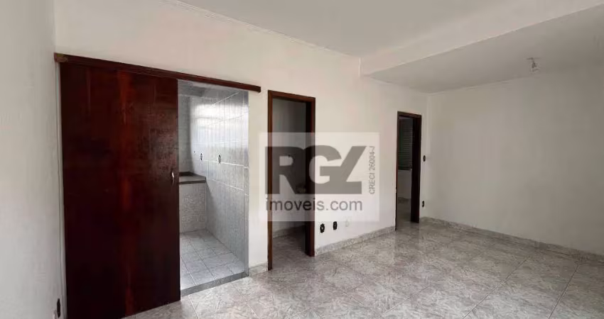 Apartamento com 1 dormitório à venda, 54 m² por r$ 180.000 - vila cascatinha - são vicente/sp