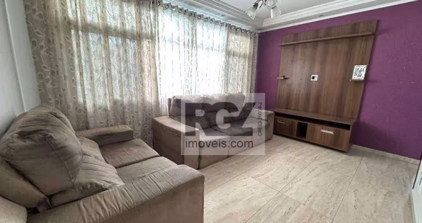Apartamento com 3 dormitórios à venda, 92 m² por r$ 540.000,00 - ponta da praia - santos/sp