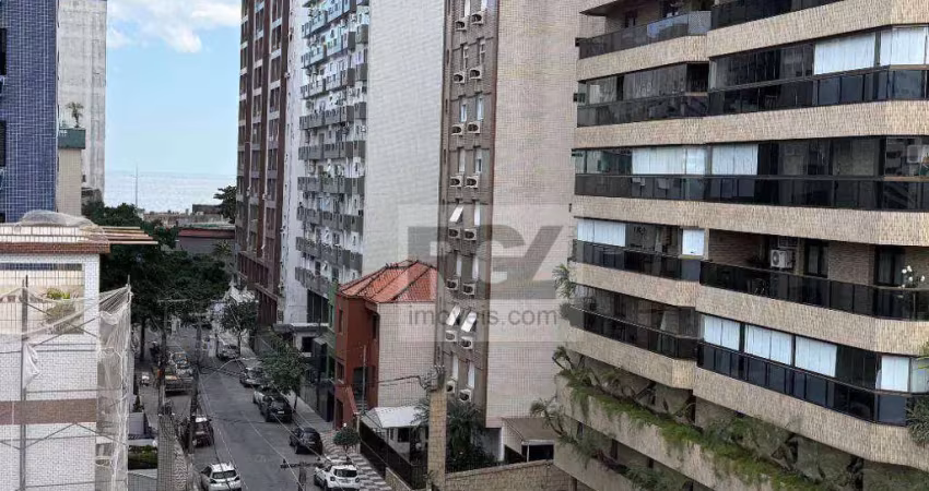 Apartamento com 1 dormitório à venda, 42 m² por r$ 330.000,00 - ponta da praia - santos/sp