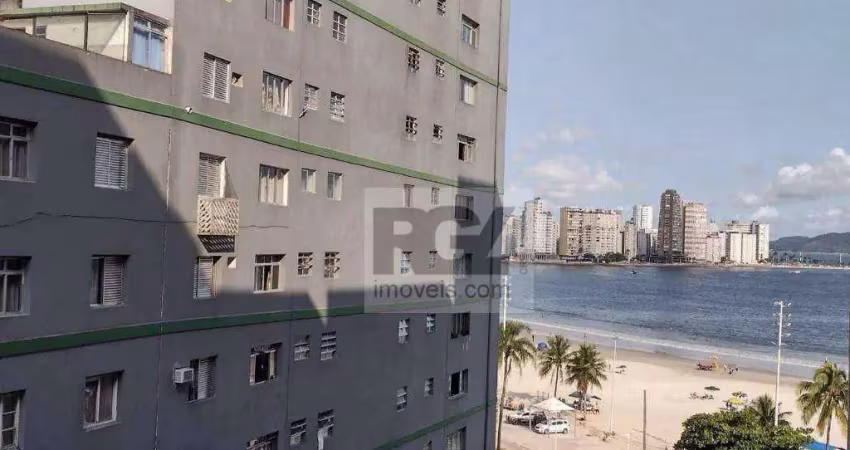 Apartamento com 1 dormitório à venda, 42 m² por r$ 220.000,00 - gonzaguinha - são vicente/sp