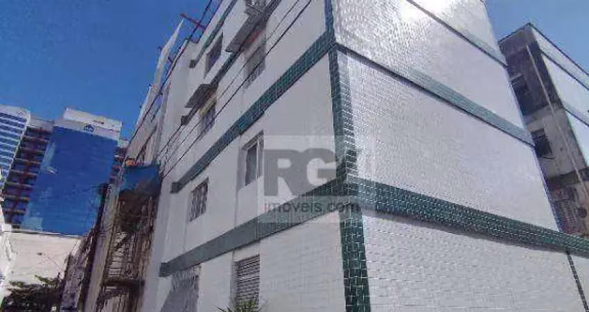 Apartamento com 2 quarta à venda, 48 m² por r$ 290.000 - aparecida - santos/sp