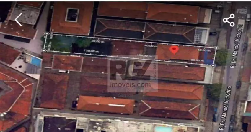 Casa para alugar, 600 m² por r$ 12.000,00/mês - gonzaga - santos/sp