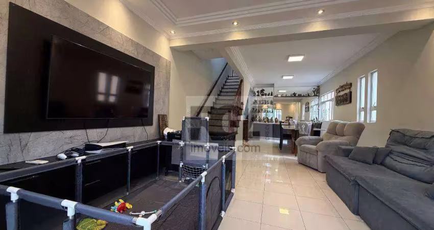 Casa com 5 dormitórios à venda, 258 m² por r$ 1.600.000,00 - embaré - santos/sp