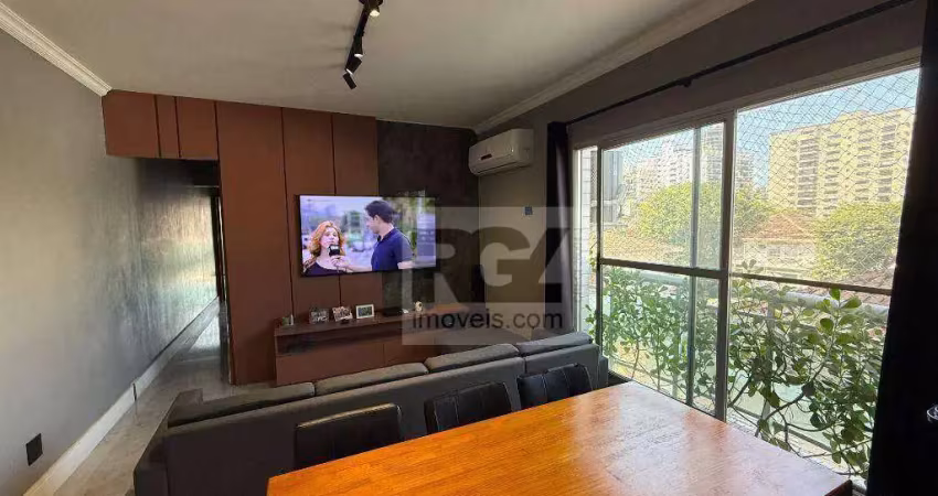 Apartamento com 2 dormitórios à venda, 64 m² por r$ 720.000,00 - ponta da praia - santos/sp