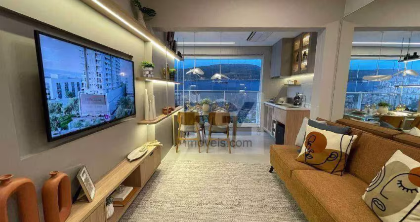 Apartamento com 2 dormitórios à venda, 96 m² por r$ 1.750.000,00 - embaré - santos/sp