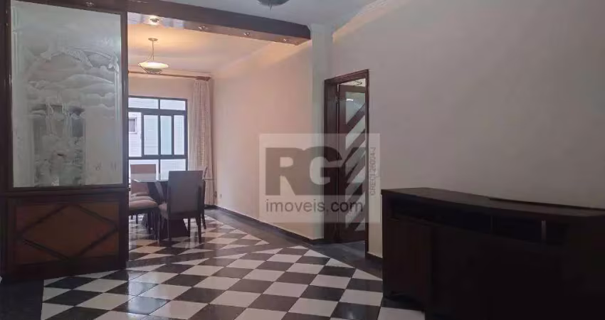 Apartamento com 2 quartos para alugar, 147 m² por r$ 4.000/ano - ponta da praia - santos/sp