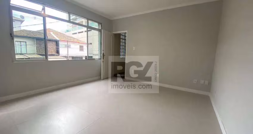Apartamento com 3 dormitórios para alugar, 109 m² por r$ 4.000/mês - ponta da praia - santos/sp