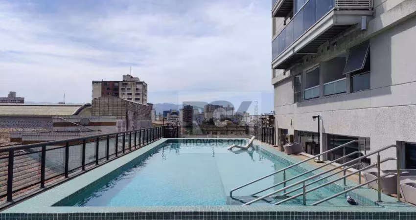 Apartamento com 1 dormitório à venda, 74 m² por r$ 948.000,00 - embaré - santos/sp