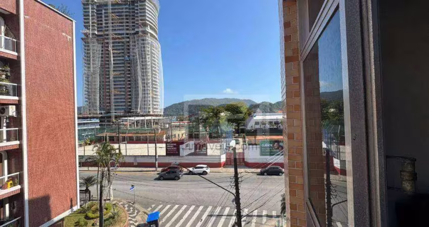 Apartamento com 2 dormitórios à venda, 95 m² por r$ 550.000,00 - ponta da praia - santos/sp