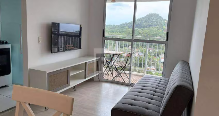 Apartamento com 2 dormitórios à venda, 54 m² por r$ 345.000,00 - morro de nova cintra - santos/sp