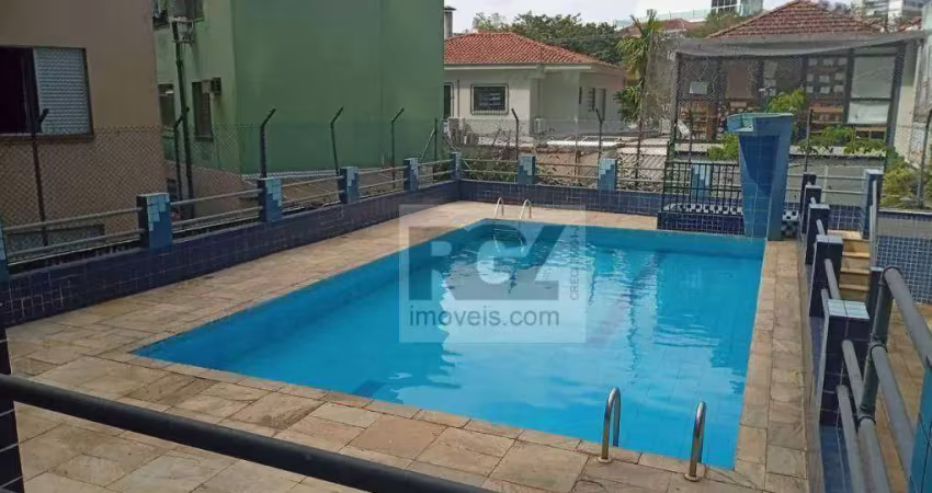 Cobertura com 3 dormitórios à venda, 336 m² por r$ 2.600.000,00 - boqueirão - santos/sp
