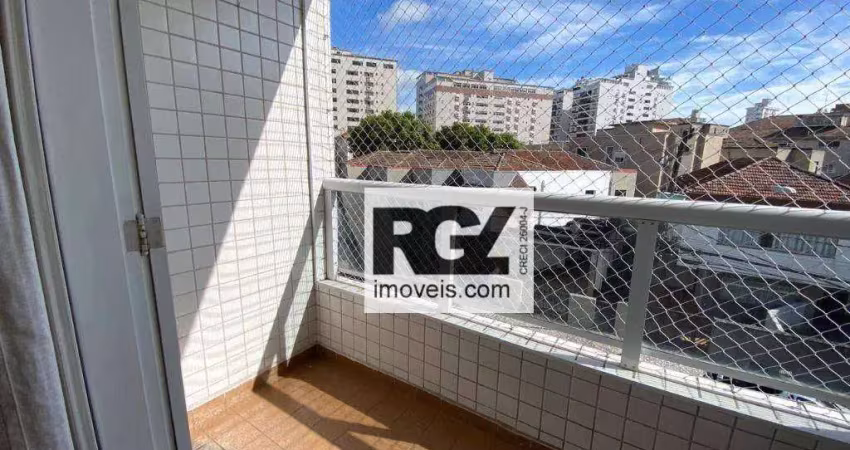 Apartamento com 3 dormitórios para alugar, 150 m² por r$ 5.200,00 - ponta da praia - santos/sp