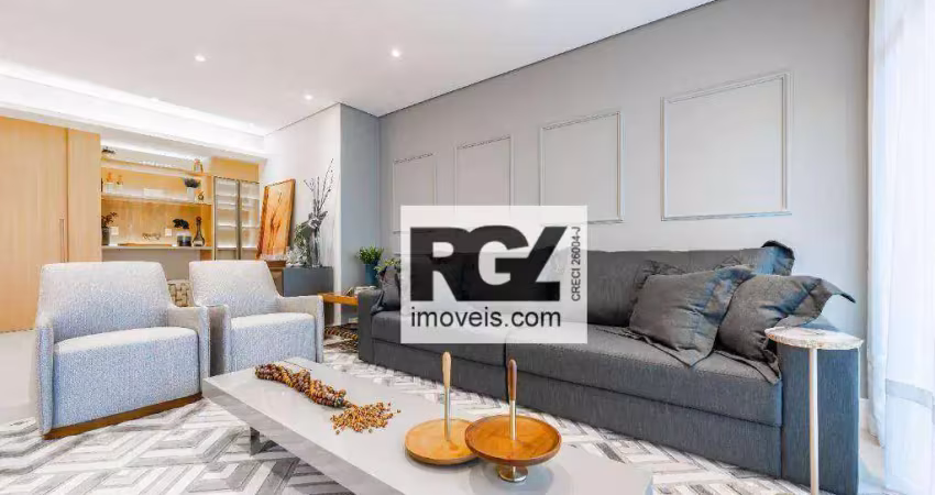 Apartamento com 3 dormitórios à venda, 185 m² por r$ 1.850.000,00 - gonzaga - santos/sp
