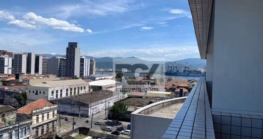 Sala à venda, 60 m² por r$ 385.000,00 - centro - santos/sp
