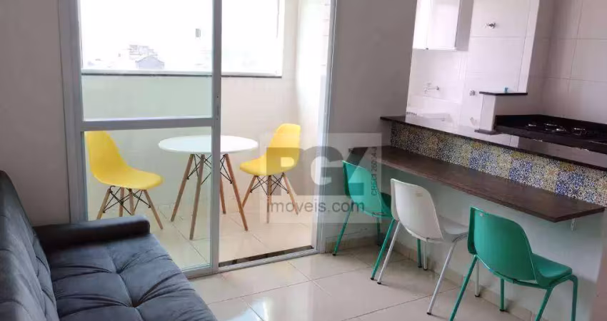 Apartamento para locação no macuco com lazer completo em santos proximo ao hospital dos estivadores