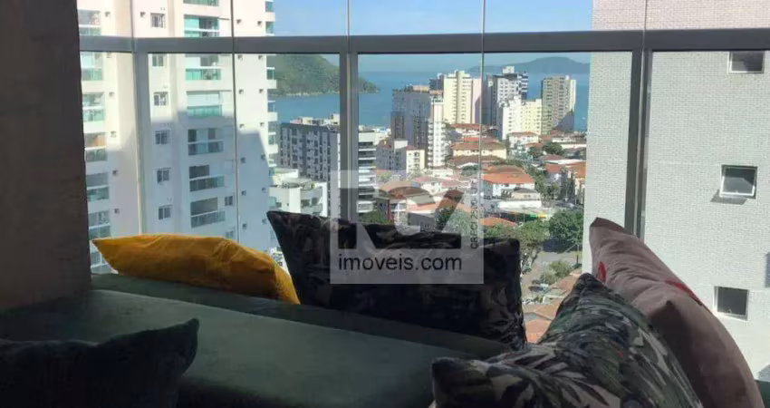 Apartamento com 1 dormitório à venda, 49 m² por r$ 700.000,00 - ponta da praia - santos/sp