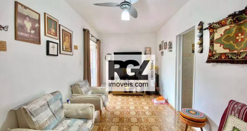 Apartamento com 1 dormitório à venda, 51 m² por r$ 450.000,00 - ponta da praia - santos/sp