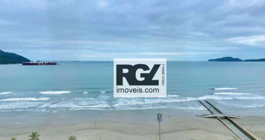 Apartamento com 2 dormitórios à venda, 130 m² por r$ 1.300.000,00 - embaré - santos/sp