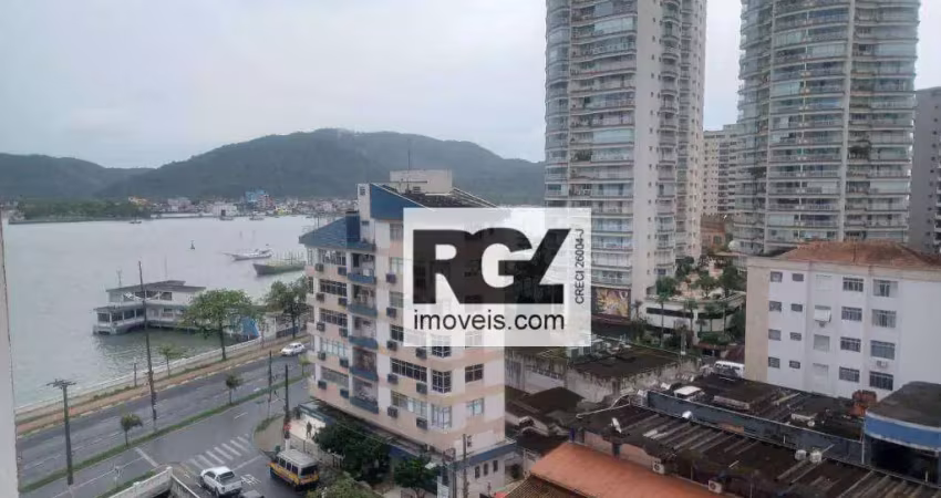 Apartamento com 2 dormitórios para alugar, 92 m² por r$ 4.800,00/mês - ponta da praia - santos/sp