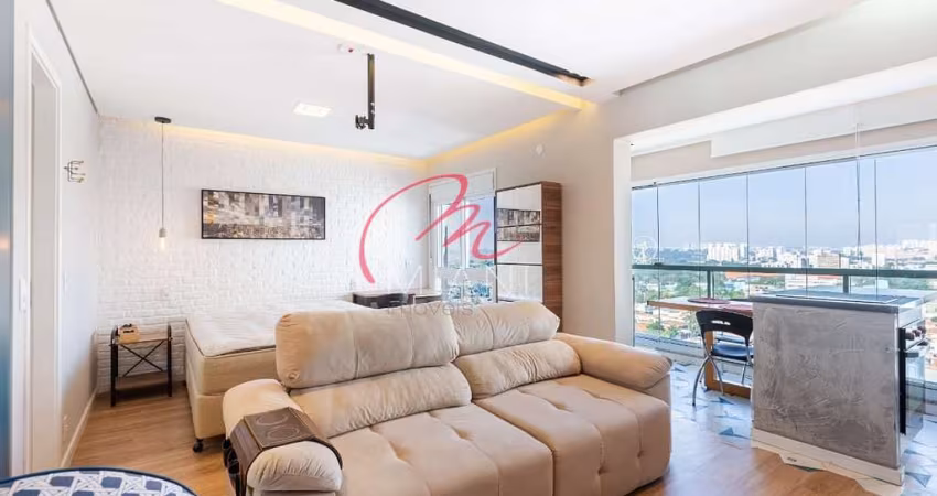 Apartamento Mobiliado à venda com 1 dormitório e 1 vaga na Vila Leopoldina - Portaria 24 hs, Edifíc