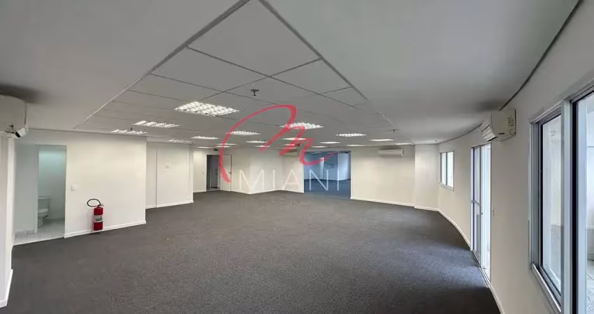 Sala comercial para locação com 163m², 3 vagas de garagem no condomínio Villa Lobos Office Park na