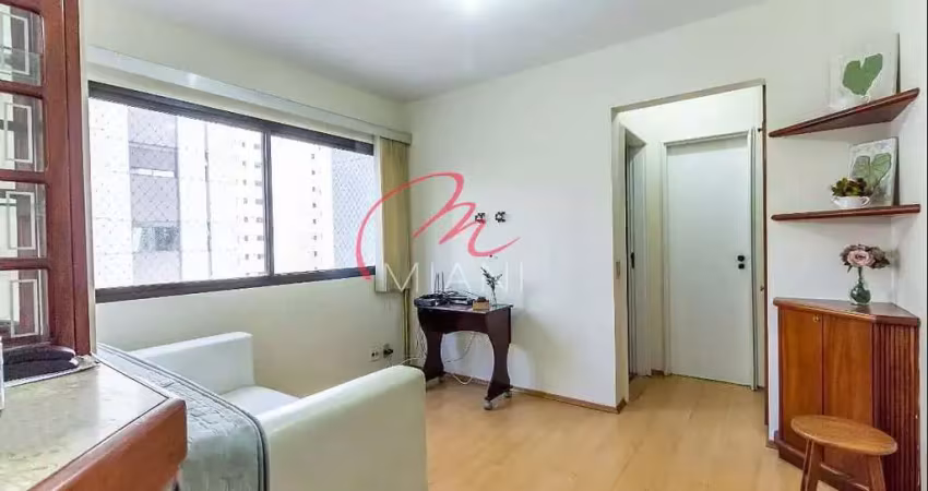 Apartamento à venda com 1 quarto, 37m², 1 vaga de garagem na indianópolis - próx. do shopping ibira