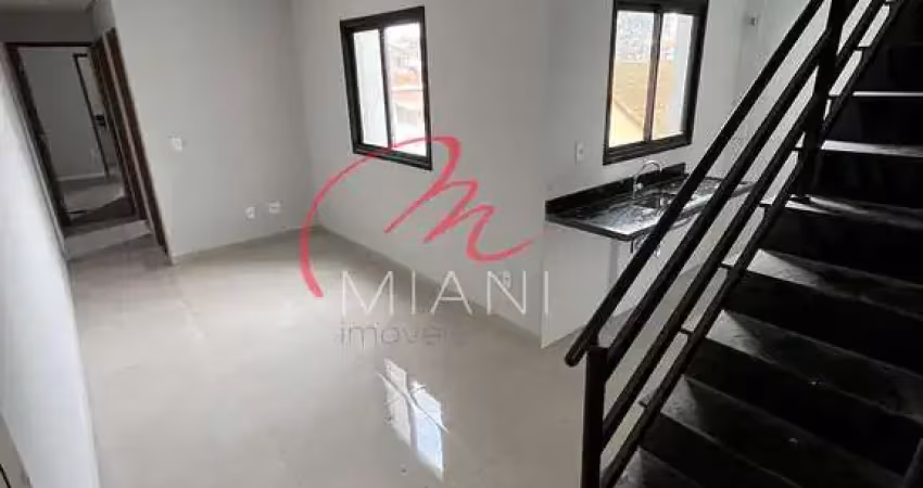 Cobertura / penthouse à venda com 91m², 2 quartos sendo 1 suíte e 2 vagas de garagem - próximo ao p