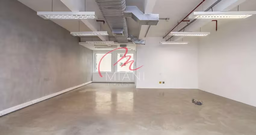 Conjunto comercial para locação no jardim paulista com 70m², 1 banheiro e 1 vaga de garagem