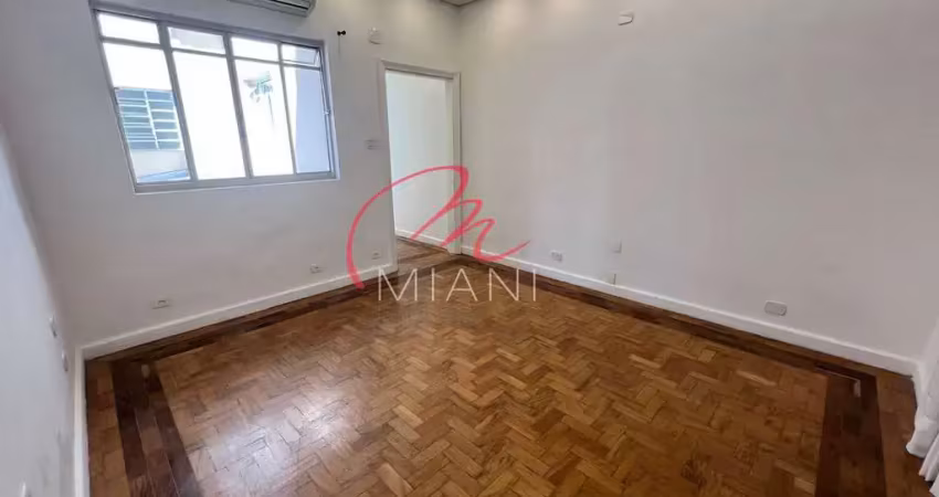 Conjunto comercial para locação na cerqueira césar com 62m², 4 salas e 2 banheiros - próximo a esta