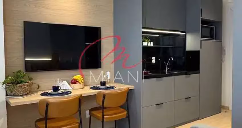 Studio mobiliado para locação em pinheiros com 26m², incluso condomínio, iptu, wi-fi, tv a cabo - p