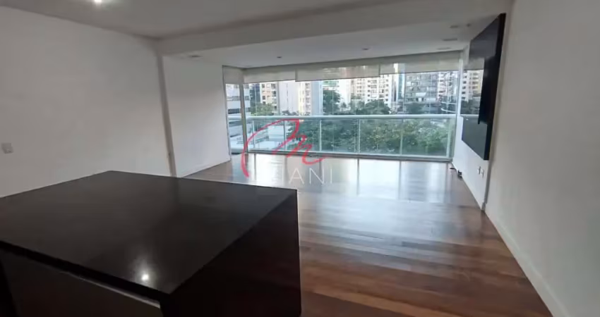 Apartamento para locação no itaim bibi com 92.53m², 1 quarto sendo 1 suíte e 2 vagas de garagem