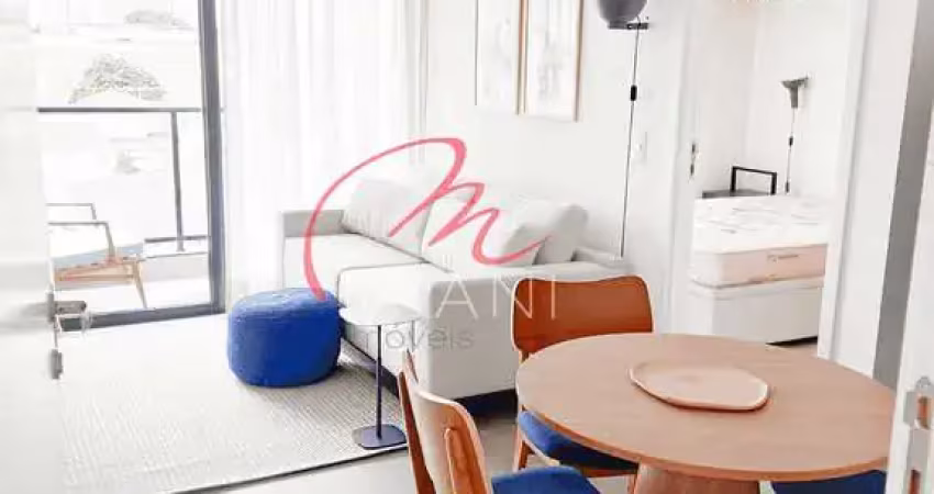 Apartamento para locação em pinheiros com 40m², 1 quarto e 1 vaga de garagem - próximo da estação f