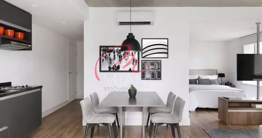 Apartamento para locação na cidade monções com 63m², 1 quarto e 1 vaga de garagem