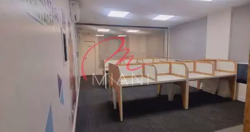 Conjunto comercial para locação na, vila olímpia com 46.2m² e 1 vaga de garagem - próximo da estaçã
