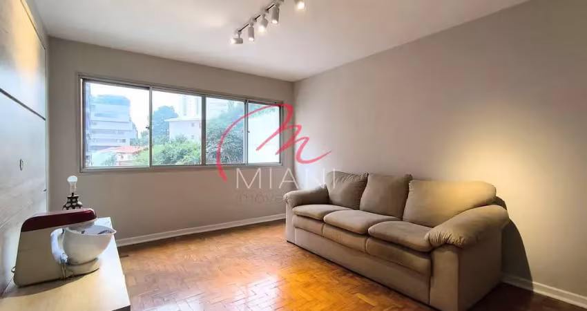 Apartamento para locação na vila madalena com 75m², 2 quartos sendo 1 suíte e 1 vaga de garagem