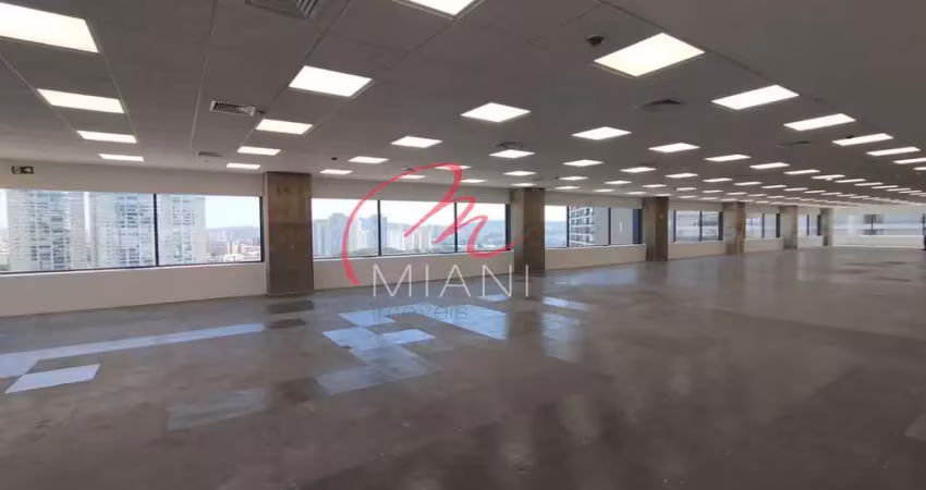 Andar corporativo para locação no parque industrial tomas edson com 1.602,45m², 3 banheiros e 48 va