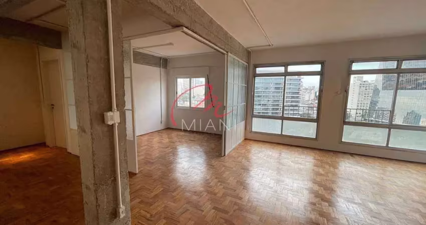 Apartamento para locação em pinheiros com 92m², 1 quarto sendo 1 suíte e 1 vaga de garagem