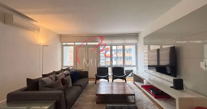 Apartamento para locação no itaim bibi com 102m², 2 quartos sendo 1 suíte e 1 vaga de garagem