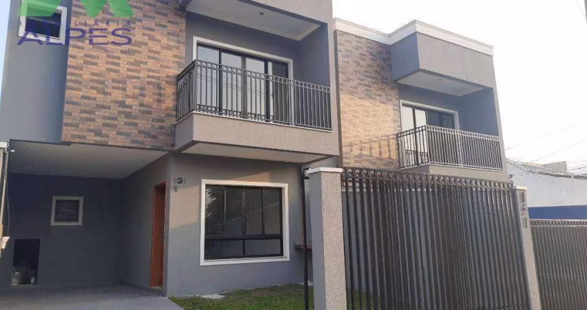 Sobrado com 3 dormitórios à venda, 117 m² por R$ 690.000,00 - Boqueirão - Curitiba/PR