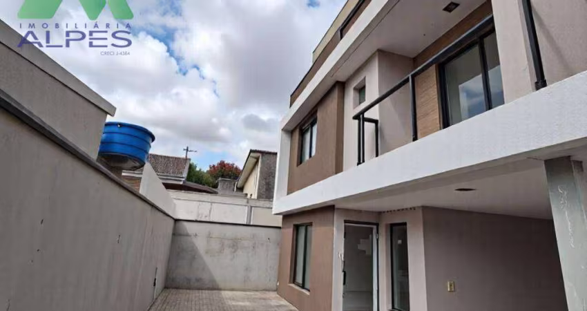 Sobrado com 3 dormitórios à venda, 166 m² por R$ 829.000,00 - Xaxim - Curitiba/PR
