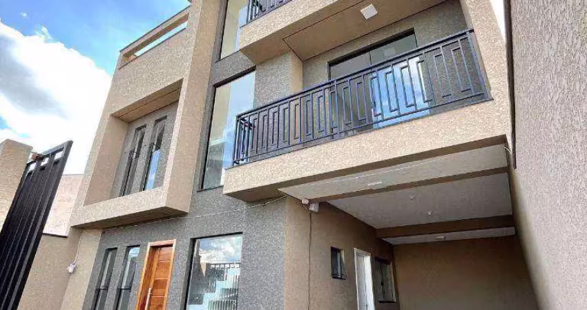 Sobrado com 3 dormitórios à venda, 101 m² por r$ 699.000,00 - alto boqueirão - curitiba/pr
