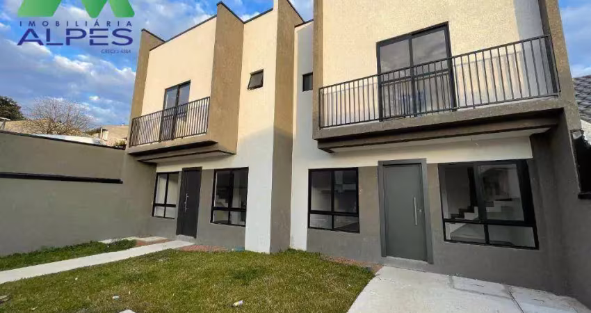 Sobrado com 3 dormitórios à venda, 100 m² por r$ 627.000,00 - xaxim - curitiba/pr