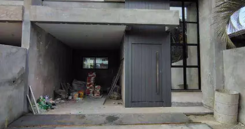 Fase final de construção casa terrea no melhor de são jose dos pinhas 135 m2
