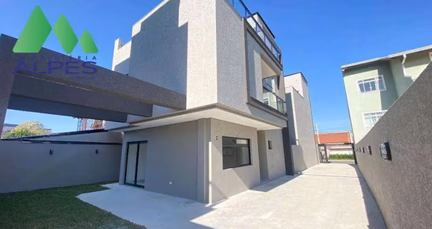 Sobrado com 3 dormitórios à venda, 148 m² por r$ 1.070.000,00 - hauer - curitiba/pr