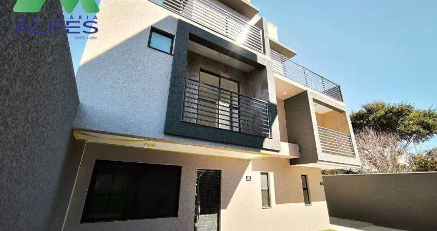 Sobrado com 3 dormitórios à venda, 99 m² por r$ 635.000,00 - pinheirinho - curitiba/pr